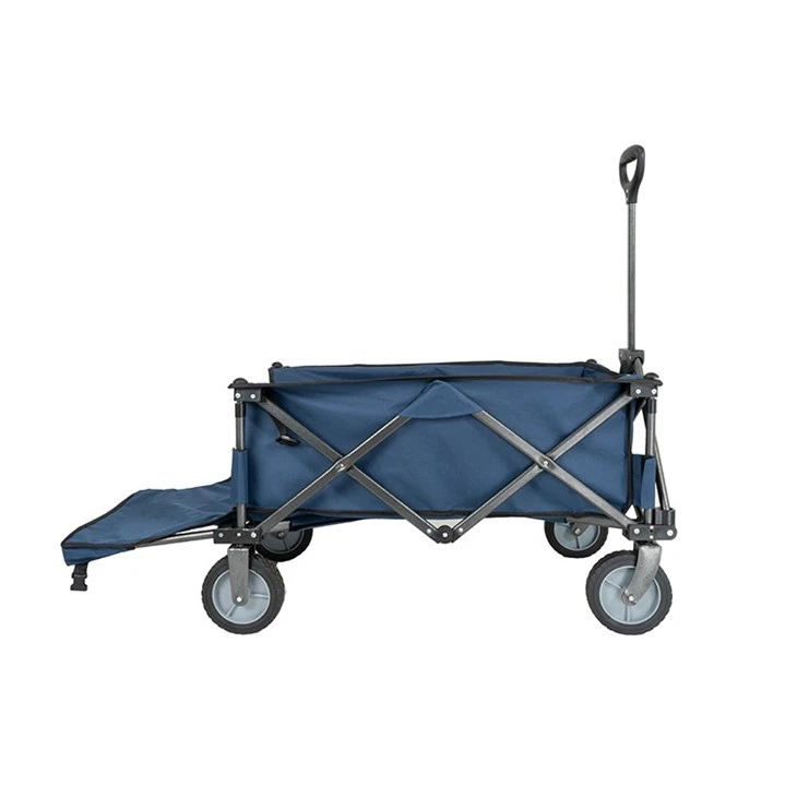 Foldable Beach Cart Back Open Folding Wagon