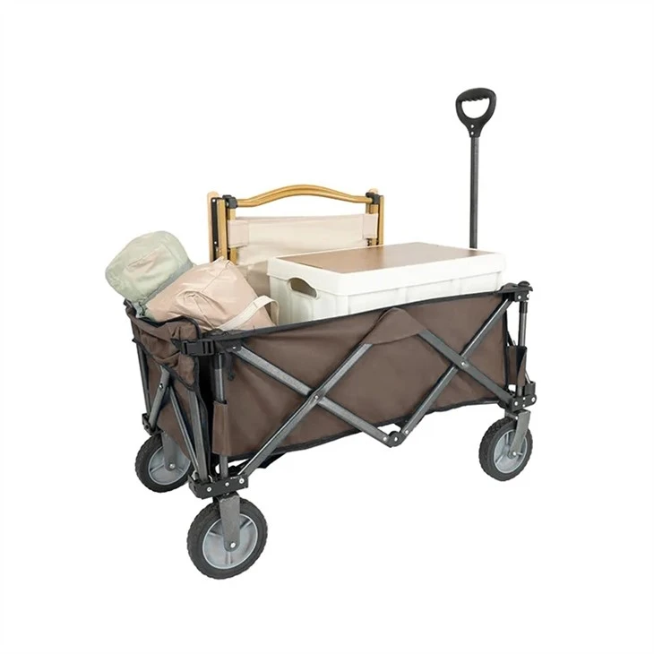 New Design Foldable Beach Trolley Camping Wagon